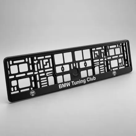 BTC BMW Tuning Club licence plate frames